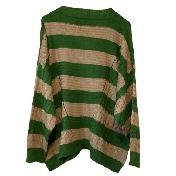 NWT Lumiere CELIA STRIPED SWEATER size Medium - Picture 8 of 11